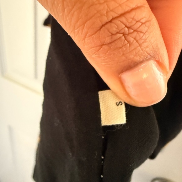 Capulet Pansy Gold Dot Wrap Dress.
Black. Size S MSRP $185 - Picture 10 of 11